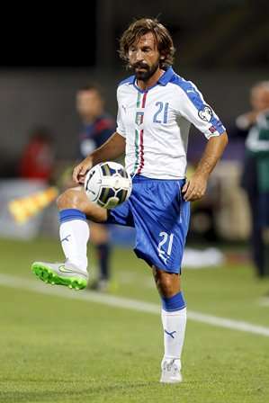 Italian dynamo Andrea Pirlo