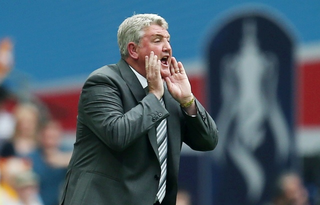 Steve Bruce is assembling a backroom team to match Villa's promotion aspirations (Picture: Action Images)