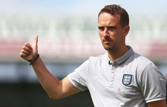 Back in the fold: Williams is pleased to be re-united with coach Mark Sampson and ready to down the Germans (Photo by The FA)