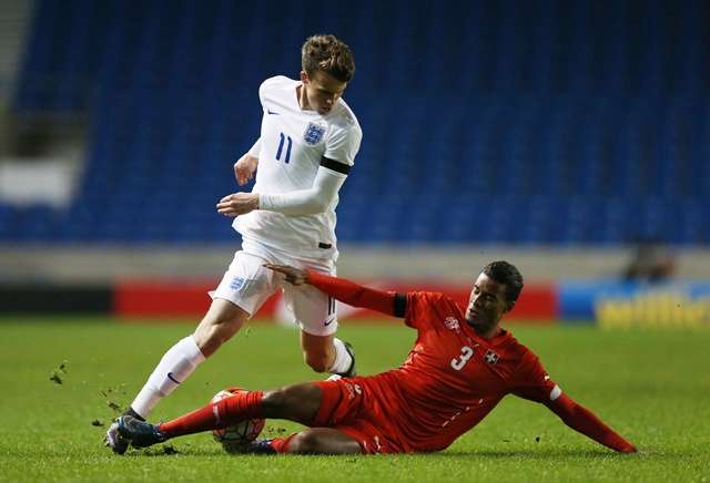 Swiss role: Brighton's Solly March earned a start against Switzerland last week (Photo by Action Images / Matthew Childs)