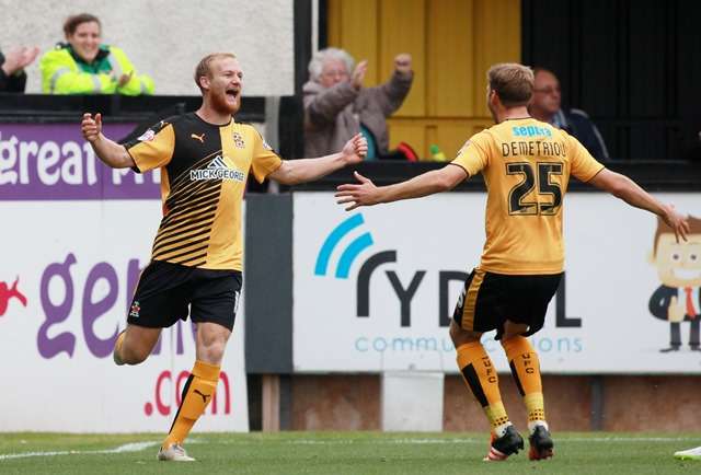In the mix: Cambridge are still involved at both ends of the table in an extremely tight League Two (Action Images / John Marsh)