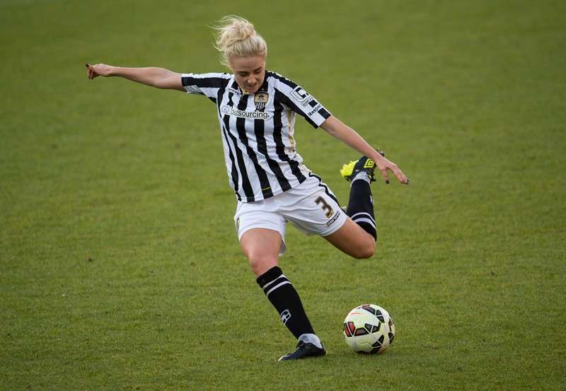 Welcome: Liverpool have signed Siobhan Chamberlain and, above, Alex Greenwood from Notts County