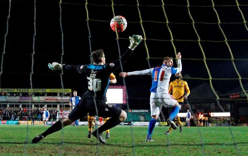 Man of mystery: Jordan Rhodes scores one of his many, many goals (photo by Action Images / Andrew Couldridge)