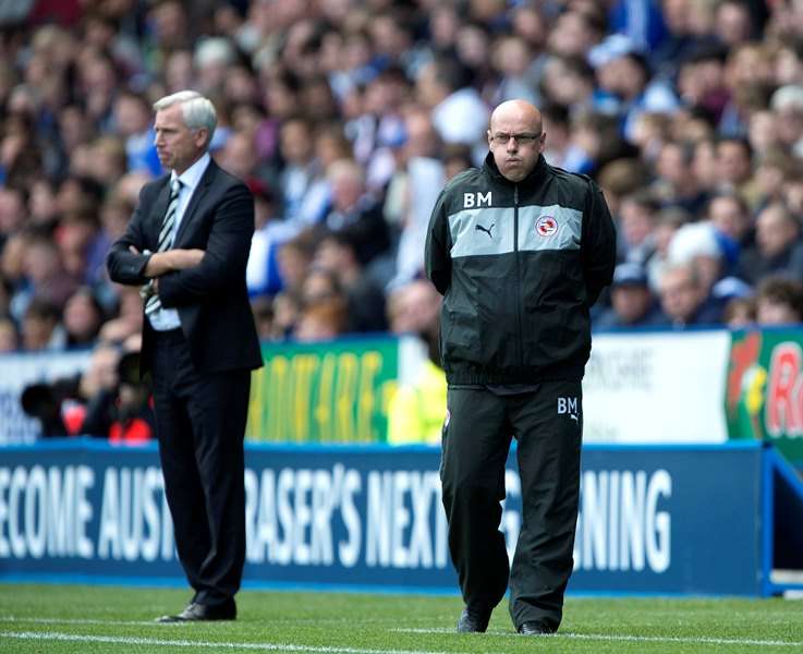 Where it all started: Alan Pardew brought McDermott to Reading as chief scout back in 2000.