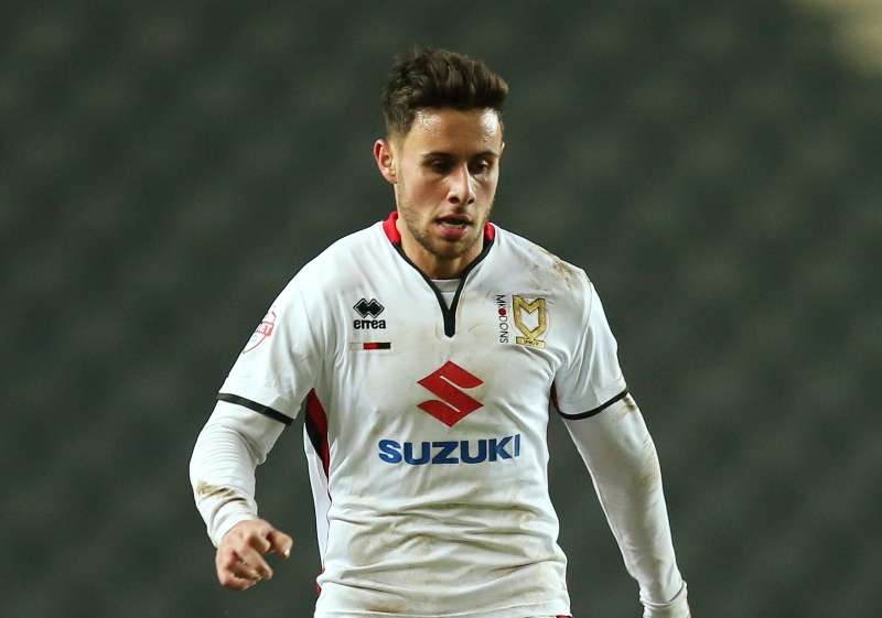 Ladies' man: MK Dons full-back George Baldock can talk the talk (photo by Action Images)