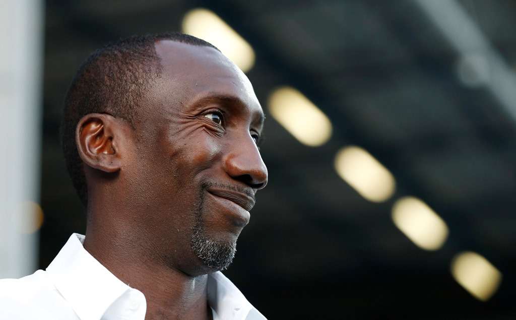 Positive: QPR manager Jimmy Floyd Hasselbaink denies the claims and said he was simply asked to deliver a speech (photo by Action Images)