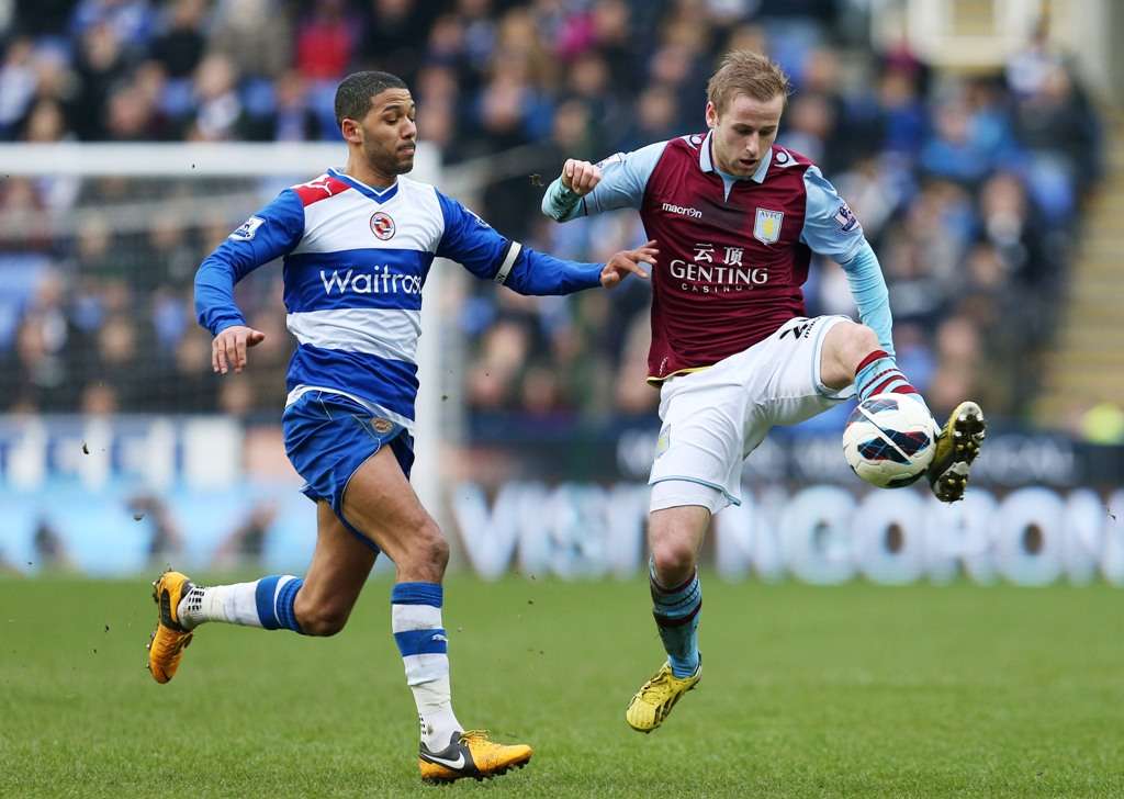 Bannan in action for Villa