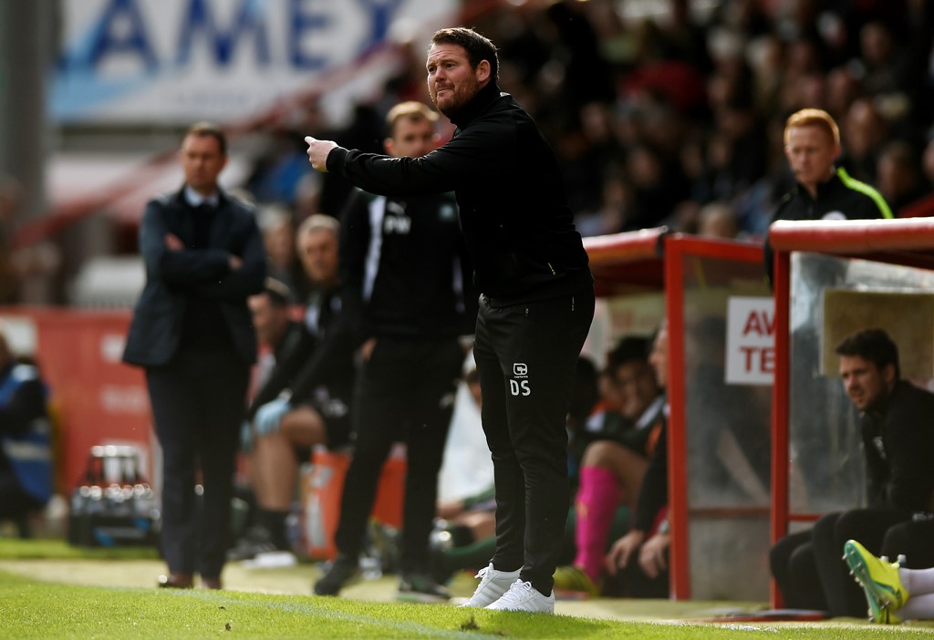 Backing: Nicky Shorey is enjoying his new life as coach of Stevenage, alongside manager Darren Sarll (photo: Action Images)