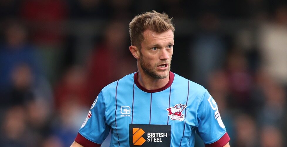 Teammates Scunthorpe United defender Scott Wiseman The League Paper