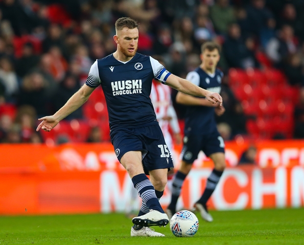 Millwall captain Alex Pearce