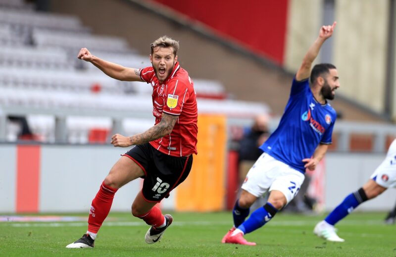 Lincoln City midfielder Jorge Grant