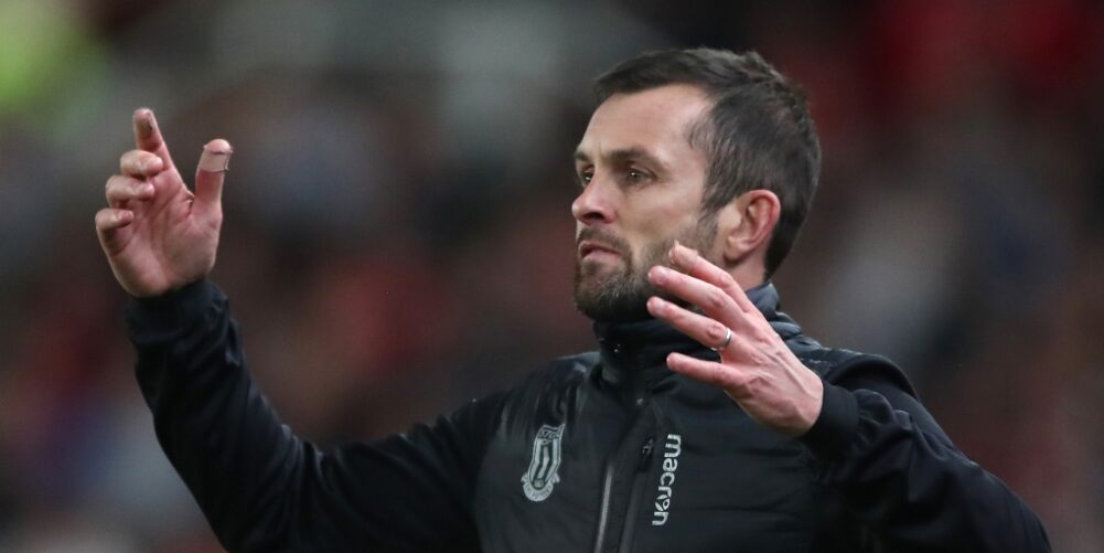 Nathan Jones in his time at Stoke City