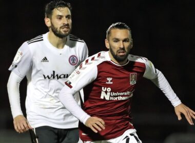 Northampton Town winger Ricky Holmes