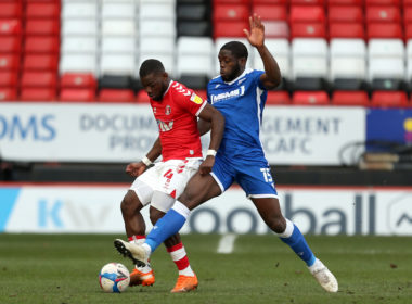 Gillingham striker John Akinde