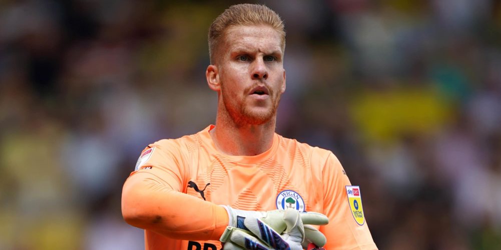 Ben Amos set to miss out again when Wigan take on Reading The League