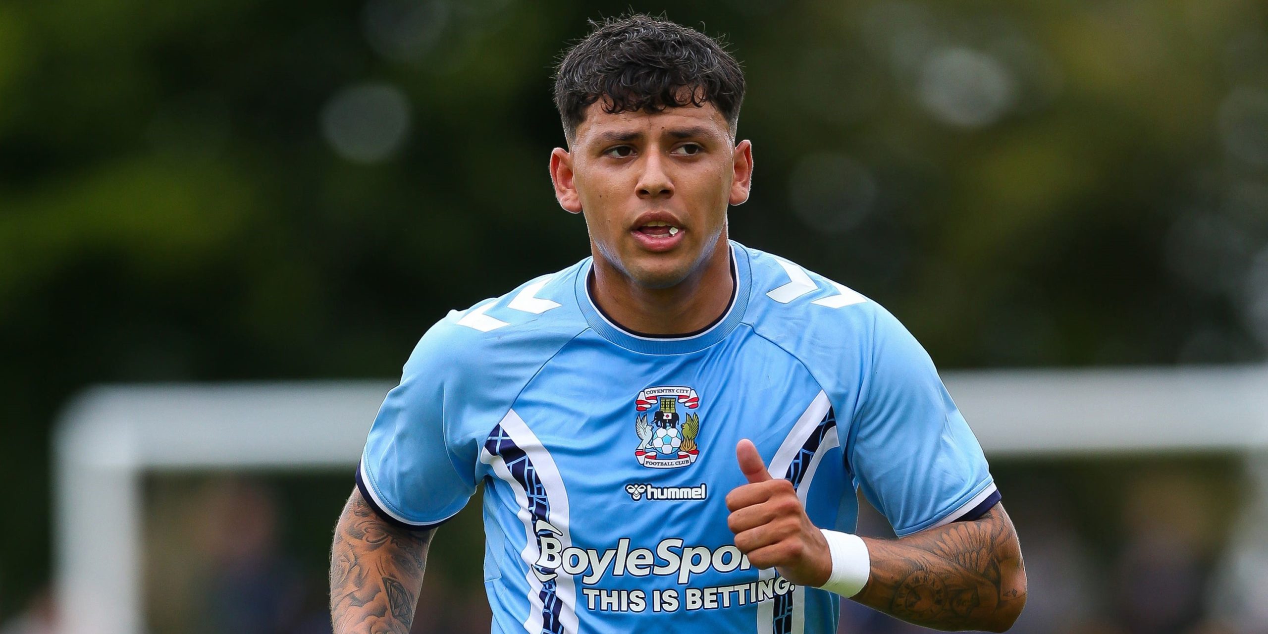 Gustavo Harmer of Coventry City celebrating his teams second goal News  Photo - Getty Images