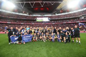 Saints march