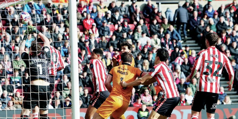 Anthony Patterson's own goal handed Hull City a shock 1-0 victory over Sunderland Photo: Michael Driver | MI News) Credit: MI News & Sport /Alamy Live News