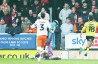 Burton Albion need more goals from Rumarn Burrell if they are to stage a great escape in League One PICTURE: Alamy