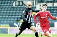 PURE GOLD: Notts County can rely on David McGoldrick, left PICTURE: Alamy
