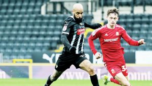 PURE GOLD: Notts County can rely on David McGoldrick, left PICTURE: Alamy
