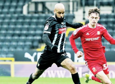 PURE GOLD: Notts County can rely on David McGoldrick, left PICTURE: Alamy