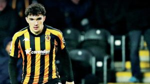 NEW COLOURS: Kyle Joseph in action for Hull City PICTURE: Alamy