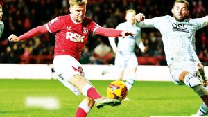 Luke Berry grabbed two assists in Charlton Athletic's 4-0 victory over Huddersfield Town PICTURE: Alamy