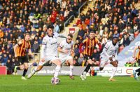 KEEP CALM: Josh Hawkes fires in what proves to be Tranmere’s winner from the penalty spot PICTURES: Alamy