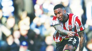 SHOOTING STAR: Tyrese Campbell has recaptured his best form with Sheffield United PICTURE: Alamy