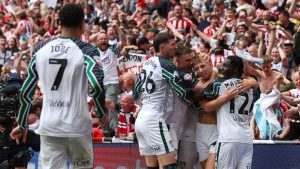 Tommy Watson netted the winner for Sunderland in his final game for the club PICTURE: Alamy