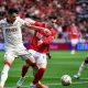 Anis Mehmeti of Bristol City battling Sheffield United defender Anel Ahmedhodzic for the ball in the first leg action PICTURE: Alamy