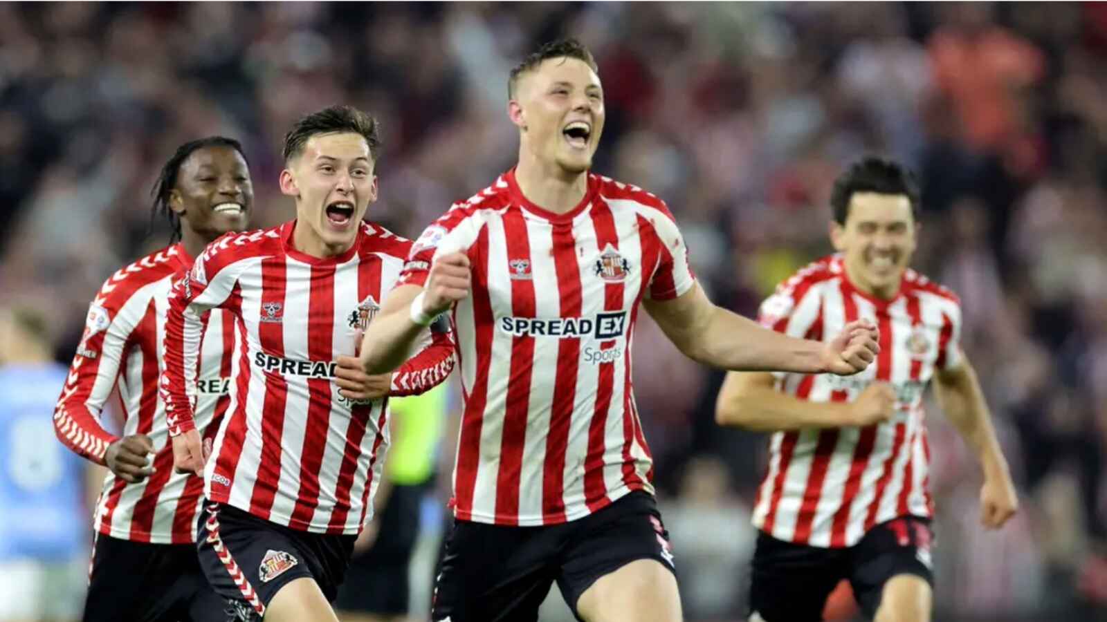 Sunderland’s Dan Ballard and team-mates are heading to Wembley (Steve Welsh/PA)