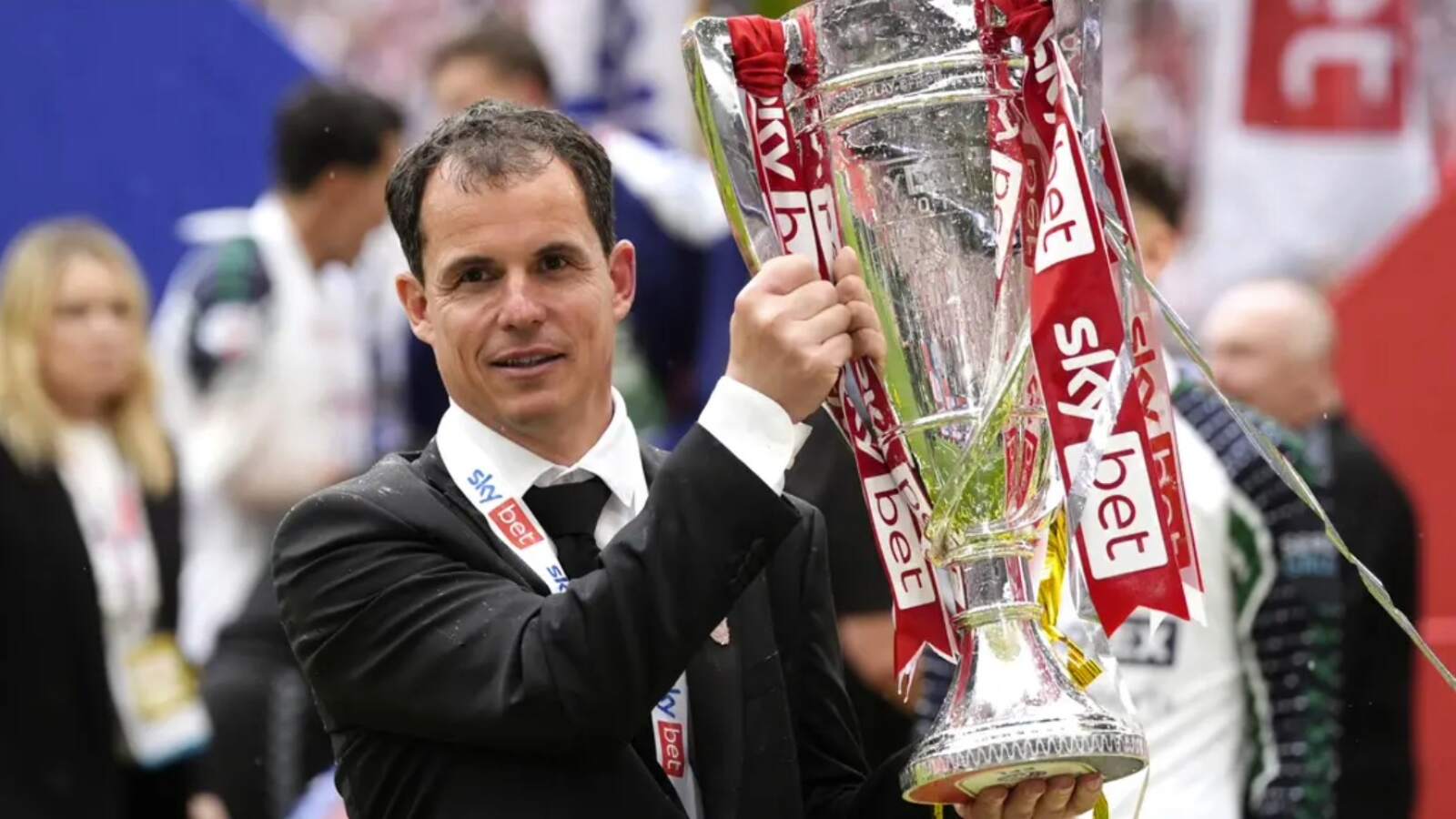 Regis Le Bris led Sunderland to a top-flight return after eight years away (Nick Potts/PA)