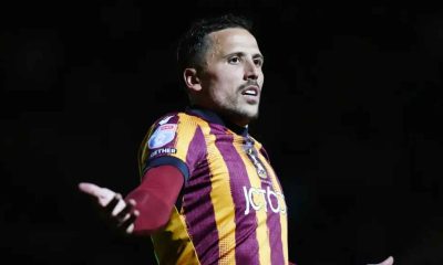 Antoni Sarcevic put Bradford ahead (Mike Egerton/PA)