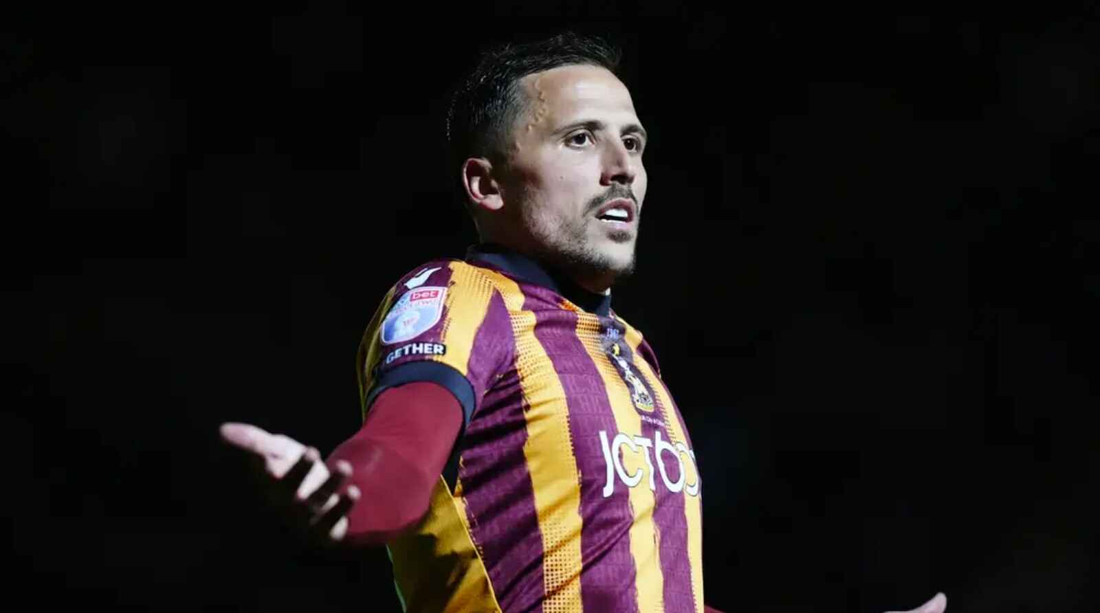 Antoni Sarcevic put Bradford ahead (Mike Egerton/PA)
