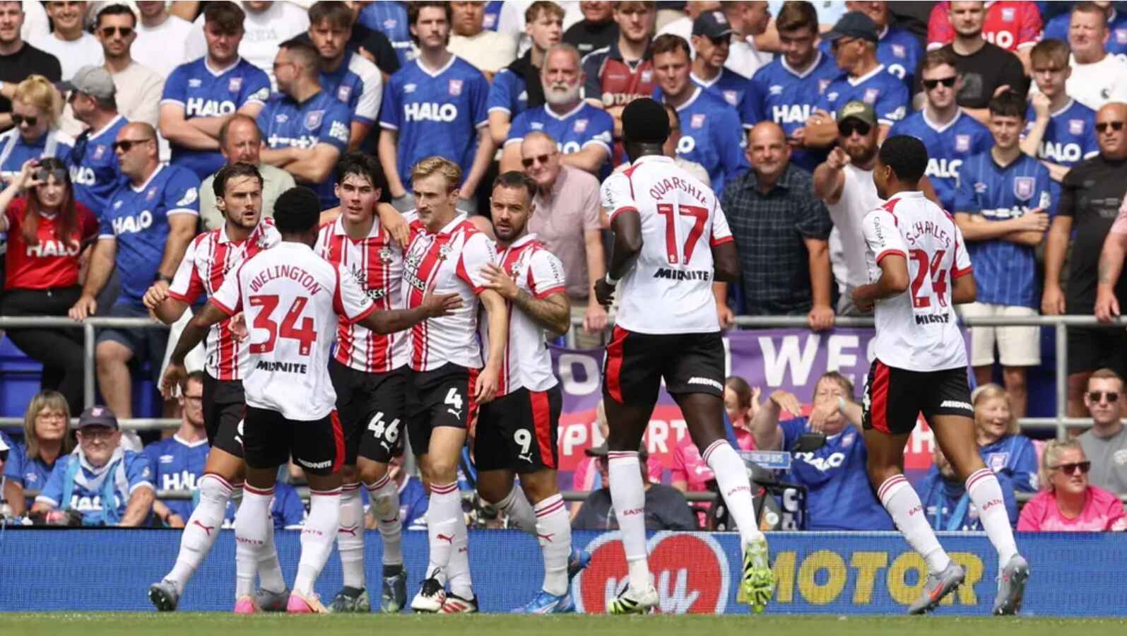 Jay Robinson equalised for Southampton (Chris Radburn/PA)
