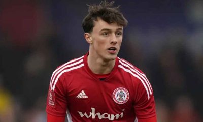 Josh Woods was on target for Accrington (Mike Egerton/PA)