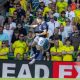 JUMPING FOR JOY: Macaulay Langstaff celebrates his winner at Norwich last week PICTURE: Alamy