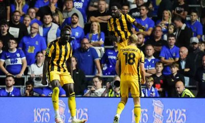 Jaheim Headley won it for Port Vale (Jacob King/PA)