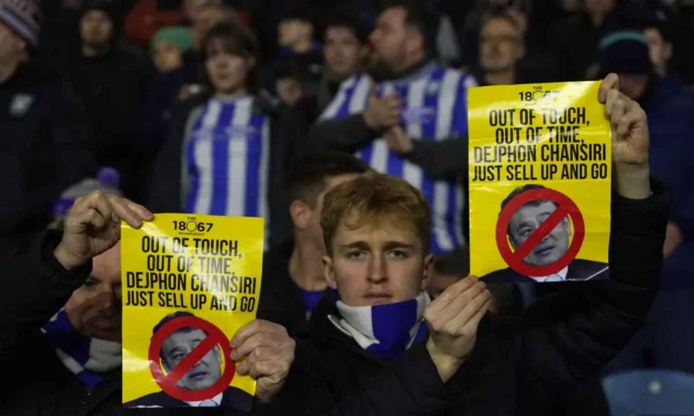 Sheffield Wednesday owner Dejphon Chansiri is under increasing pressure from fans (Nick Potts/PA)