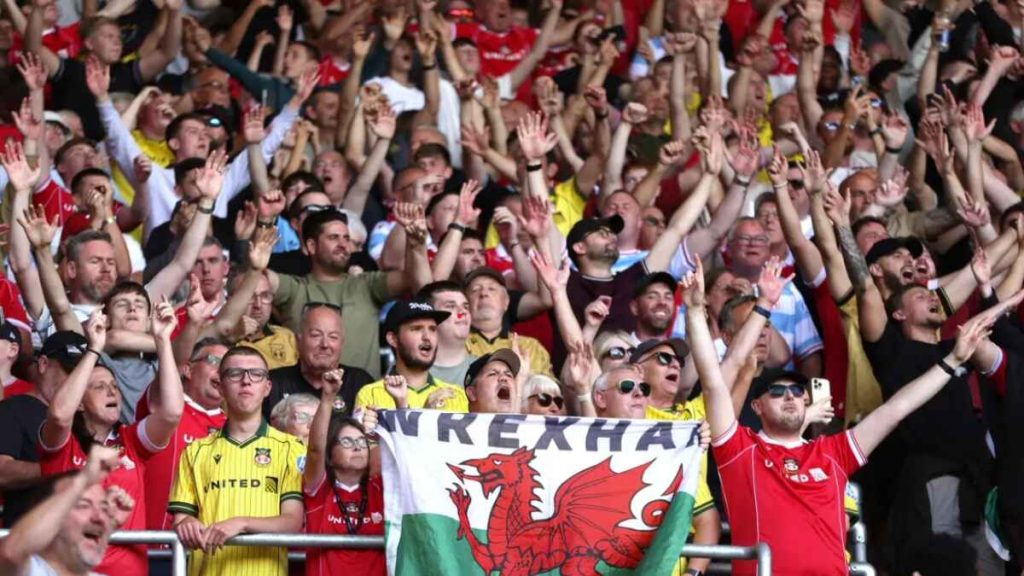 Wrexham fans turned out in full force for their Championship opener at Southampton (Steven Paston/PA)