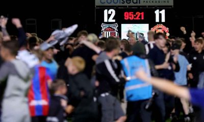 Grimsby have been fined after fielding an ineligible player in their Carabao Cup victory over Manchester United last week