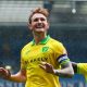 Josh Sargent celebrates after sealing Norwich City’s 2-0 victory at Blackburn Rovers PICTURE: Alamy