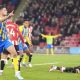 Southampton’s Ross Stewart (left) celebrates