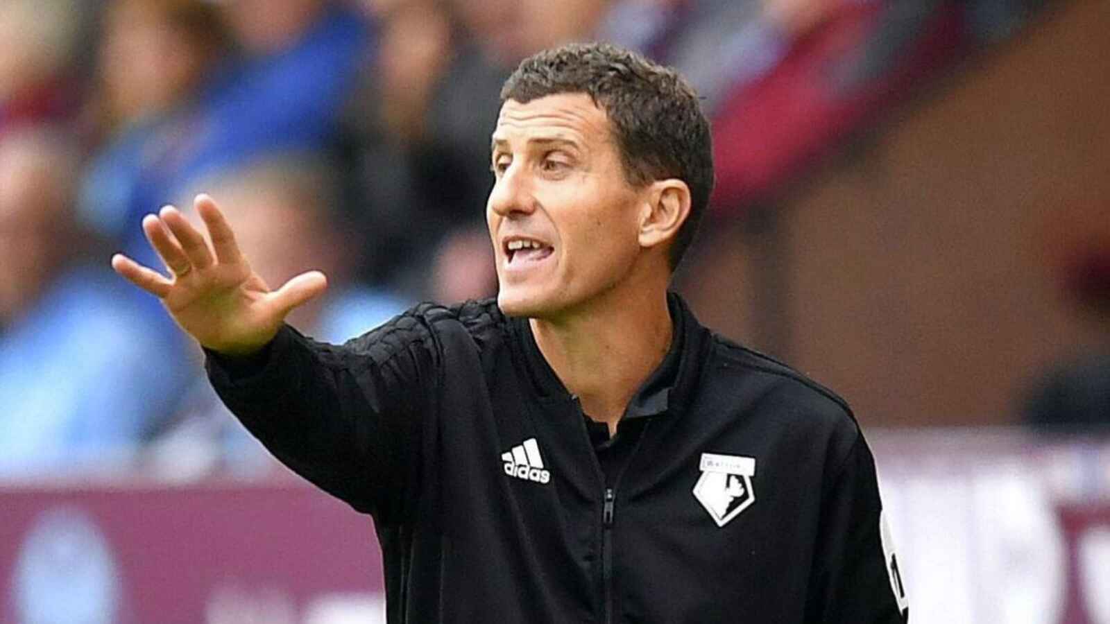 Javi Gracia in his first spell as Watford manager