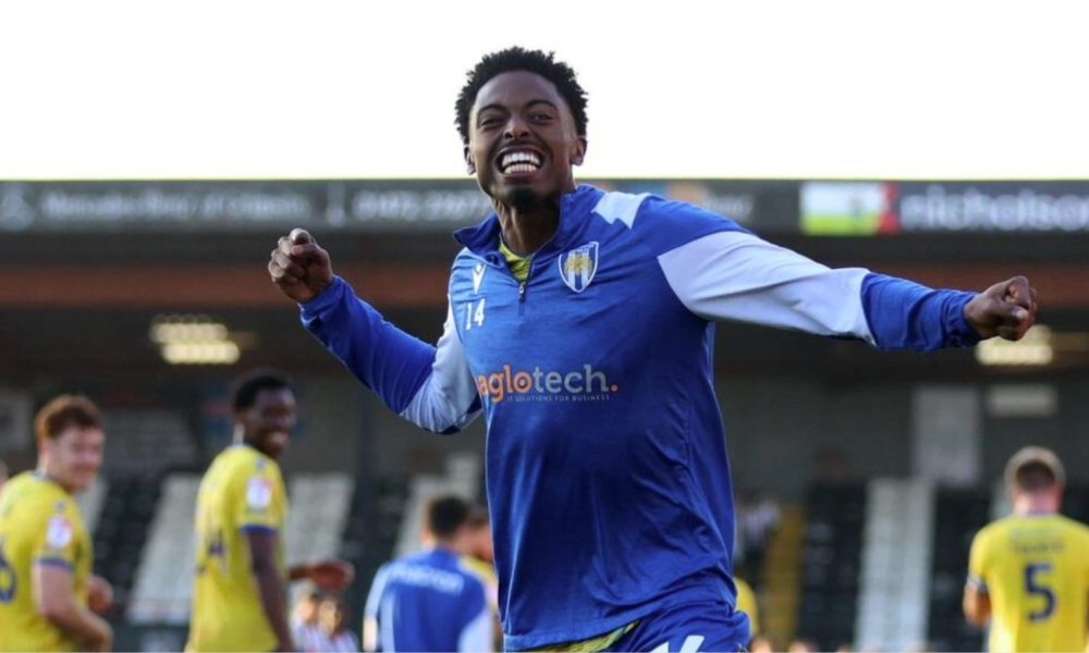 Kyreece Lisbie is loving life at Colchester United
