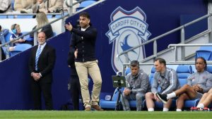 Omer Riza as manager of Cardiff City