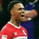 Middlesbrough’s Morgan Whittaker celebrates doubling his side’s lead