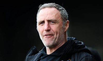 Andy Crosby on the touchline